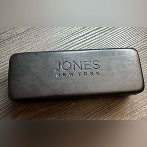 Jones New York Classic Black Eyeglass Case